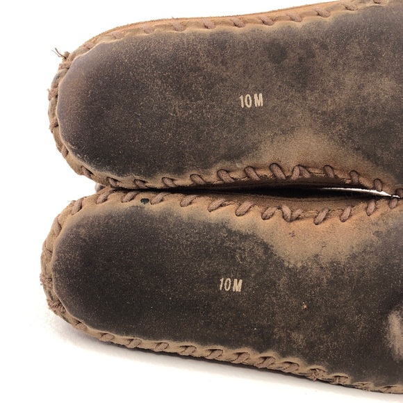L.L. Bean Wicked Good Sheepskin Winter Slippers 10M - Picture 10 of 13